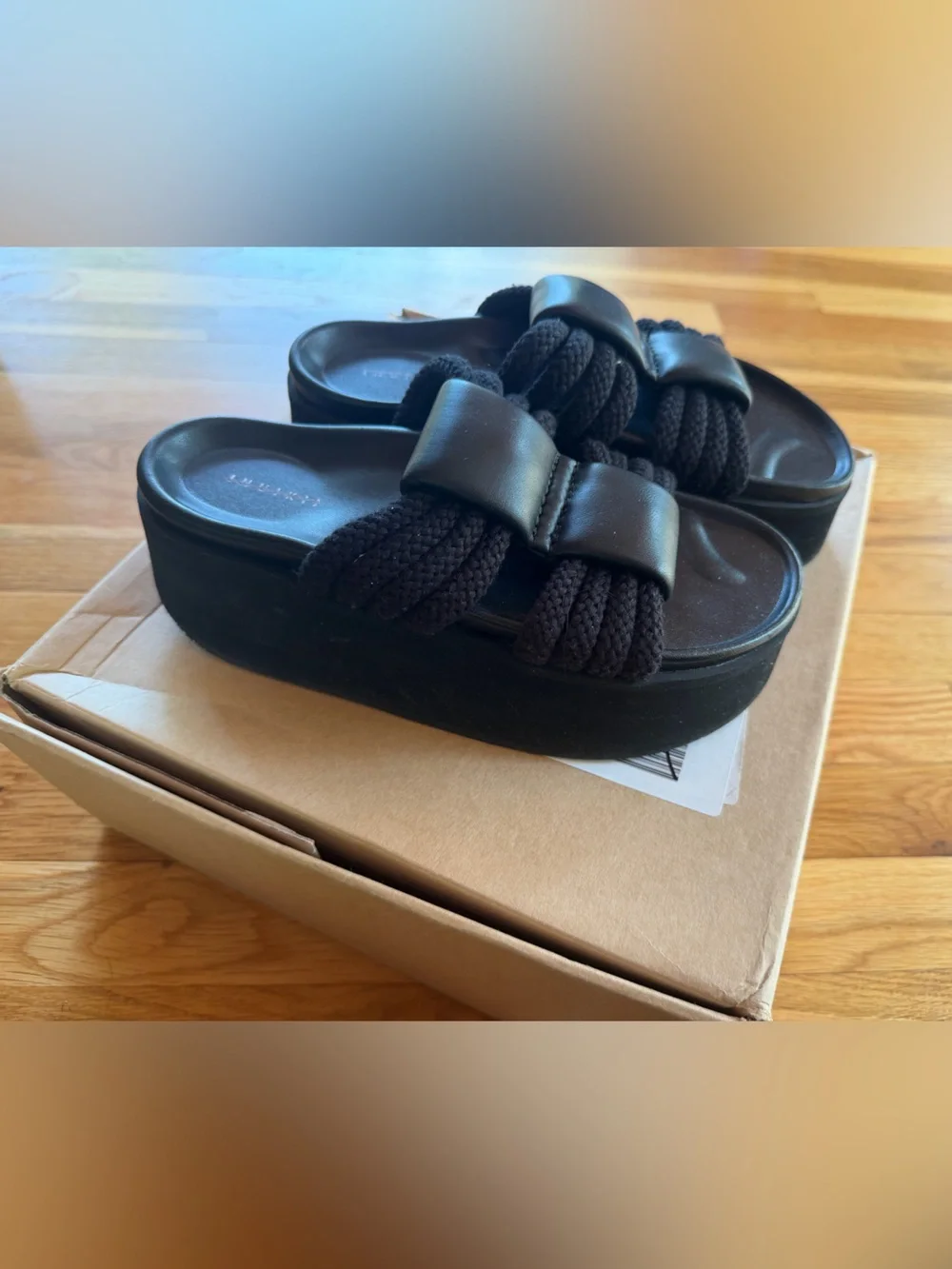 Inuikii Cord Athena Platform Slide Sandals